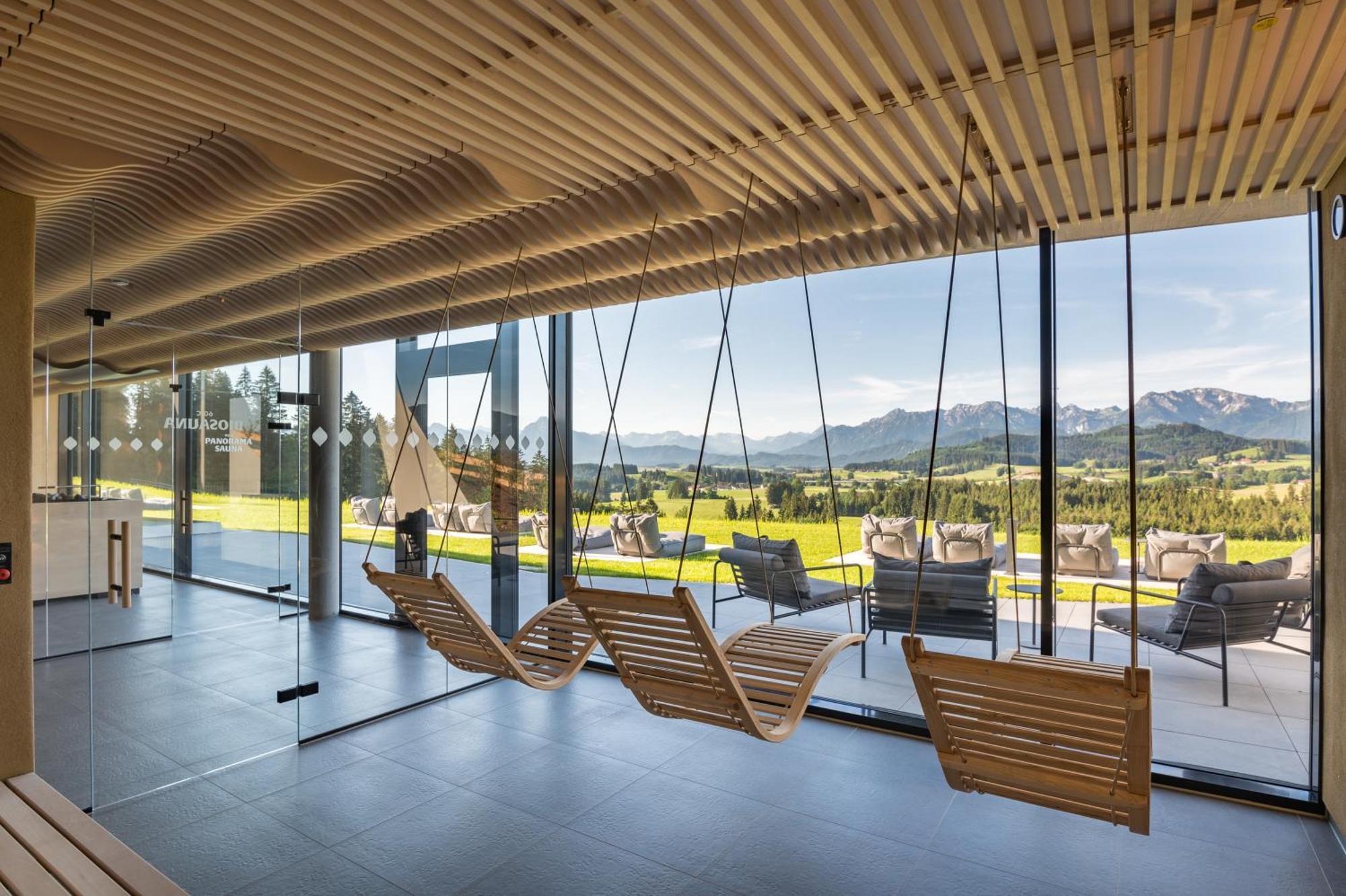 Panorama Allgaeu Spa Resort Seeg Exterior foto